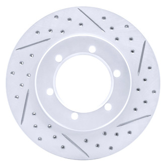DFC® - Drilled and Slotted Front Passenger Side Brake Rotor