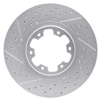 DFC® - Drilled and Slotted Front Driver Side Brake Rotor