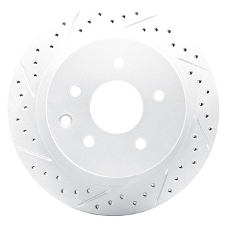 DFC® - Drilled and Slotted Rear Driver Side Brake Rotor