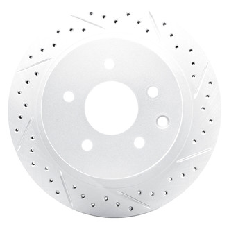 DFC® - Drilled and Slotted Rear Passenger Side Brake Rotor
