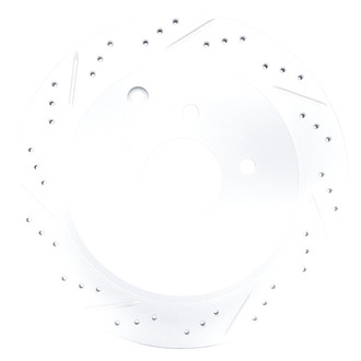 DFC® - Drilled and Slotted Rear Driver Side Brake Rotor