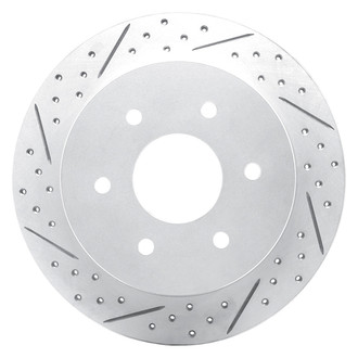 DFC® - Drilled and Slotted Rear Driver Side Brake Rotor