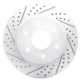 DFC® - Drilled and Slotted Front Driver Side Brake Rotor