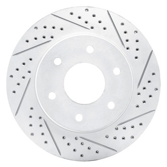 DFC® - Drilled and Slotted Front Passenger Side Brake Rotor