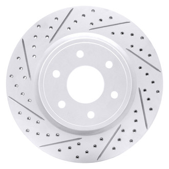 DFC® - Drilled and Slotted Front Driver Side Brake Rotor