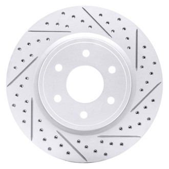DFC® - Drilled and Slotted Front Passenger Side Brake Rotor