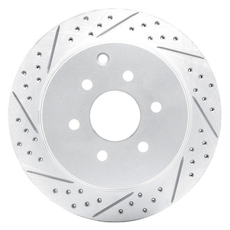 DFC® - Drilled and Slotted Rear Driver Side Brake Rotor