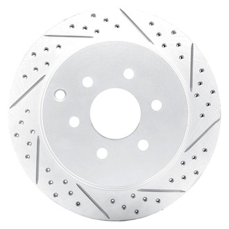 DFC® - Drilled and Slotted Rear Passenger Side Brake Rotor