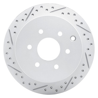 DFC® - Drilled and Slotted Rear Driver Side Brake Rotor