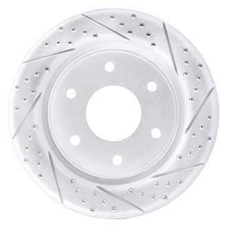 DFC® - Drilled and Slotted Front Passenger Side Brake Rotor