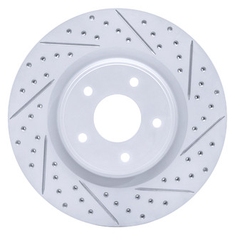 DFC® - Drilled and Slotted Front Passenger Side Brake Rotor
