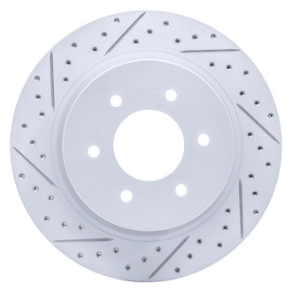 DFC® - Drilled and Slotted Front Driver Side Brake Rotor
