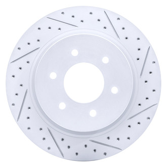DFC® - Drilled and Slotted Front Passenger Side Brake Rotor