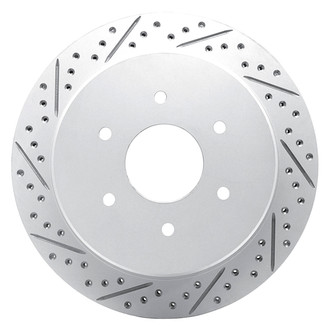 DFC® - Drilled and Slotted Rear Driver Side Brake Rotor