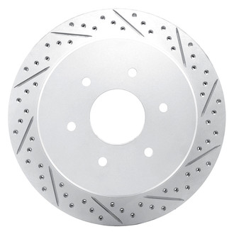 DFC® - Drilled and Slotted Rear Passenger Side Brake Rotor