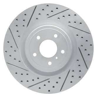 DFC® - Drilled and Slotted Front Driver Side Brake Rotor
