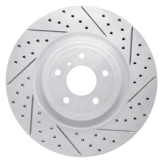 DFC® - Drilled and Slotted Front Passenger Side Brake Rotor