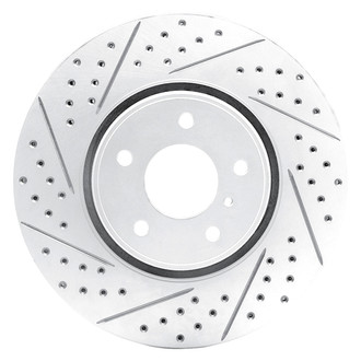 DFC® - Drilled and Slotted Front Driver Side Brake Rotor