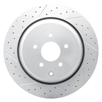 DFC® - Drilled and Slotted Rear Driver Side Brake Rotor