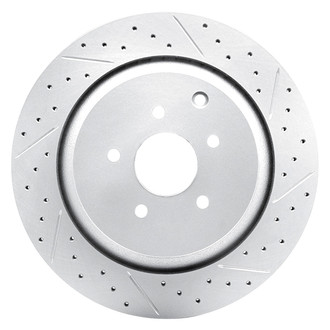 DFC® - Drilled and Slotted Rear Passenger Side Brake Rotor