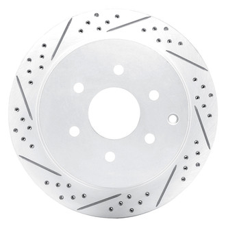 DFC® - Drilled and Slotted Rear Driver Side Brake Rotor