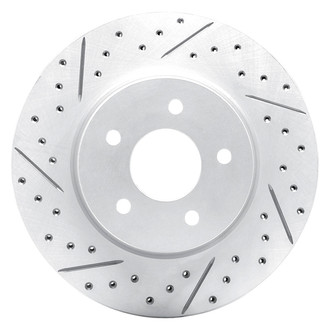 DFC® - Drilled and Slotted Rear Driver Side Brake Rotor
