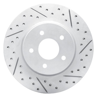 DFC® - Drilled and Slotted Rear Passenger Side Brake Rotor