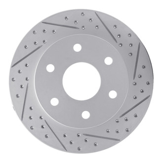 DFC® - Drilled and Slotted Rear Passenger Side Brake Rotor