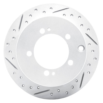 DFC® - Drilled and Slotted Rear Driver Side Brake Rotor