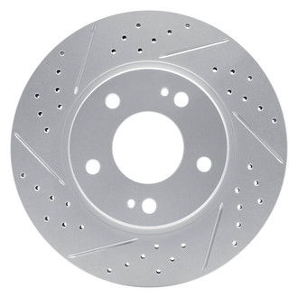 DFC® - Drilled and Slotted Front Driver Side Brake Rotor