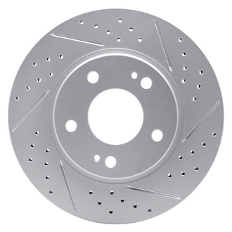 DFC® - Drilled and Slotted Front Passenger Side Brake Rotor
