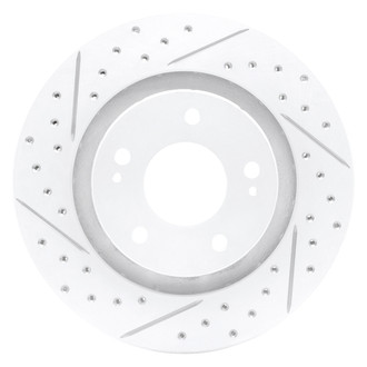 DFC® - Drilled and Slotted Front Driver Side Brake Rotor