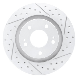 DFC® - Drilled and Slotted Front Passenger Side Brake Rotor