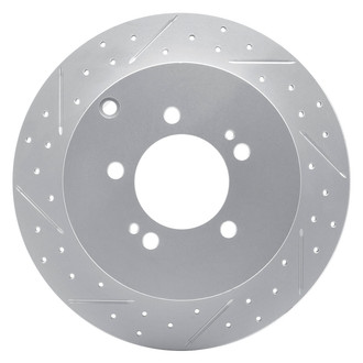 DFC® - Drilled and Slotted Rear Brake Rotor