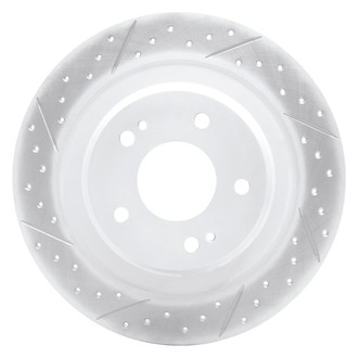 DFC® - Drilled and Slotted Rear Driver Side Brake Rotor