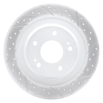DFC® - Drilled and Slotted Rear Passenger Side Brake Rotor