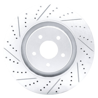 DFC® - Drilled and Slotted Front Driver Side Brake Rotor