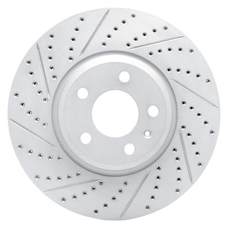 DFC® - Drilled and Slotted Front Driver Side Brake Rotor