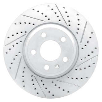 DFC® - Drilled and Slotted Front Passenger Side Brake Rotor