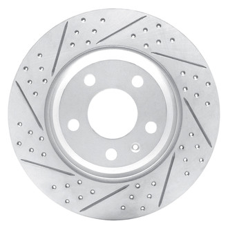 DFC® - Drilled and Slotted Rear Driver Side Brake Rotor