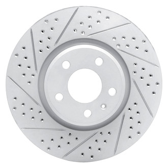 DFC® - Drilled and Slotted Front Driver Side Brake Rotor
