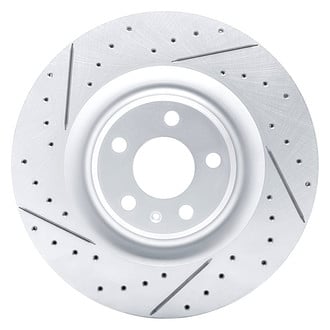 DFC® - Drilled and Slotted Rear Driver Side Brake Rotor