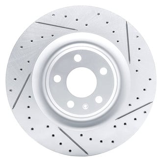 DFC® - Drilled and Slotted Rear Passenger Side Brake Rotor