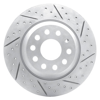 DFC® - Drilled and Slotted Rear Passenger Side Brake Rotor