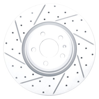 DFC® - Drilled and Slotted Front Driver Side Brake Rotor