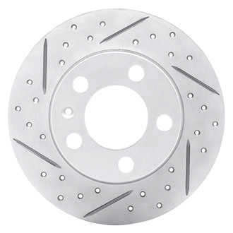 DFC® - Drilled and Slotted Rear Driver Side Brake Rotor