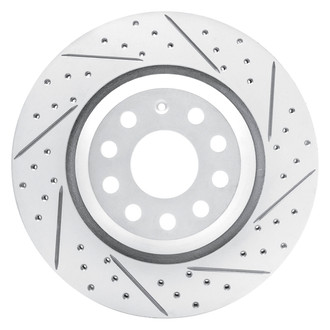 DFC® - Drilled and Slotted Rear Passenger Side Brake Rotor