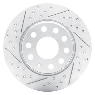 DFC® - Drilled and Slotted Rear Driver Side Brake Rotor