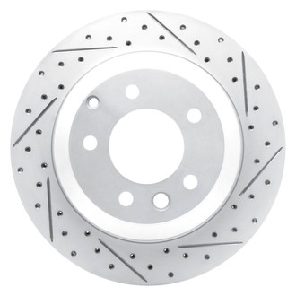 DFC® - Drilled and Slotted Rear Passenger Side Brake Rotor