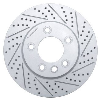 DFC® - Drilled and Slotted Front Passenger Side Brake Rotor